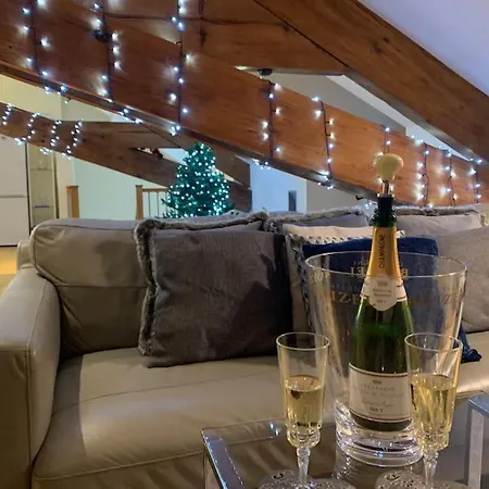 Stunning 3 Bedroom Penthouse In Center 公寓 阿尔弗斯顿